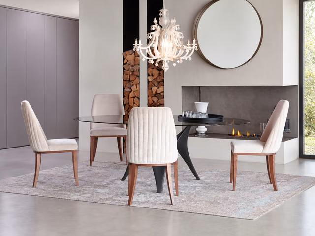 Cora T Chair by Peressini Casa