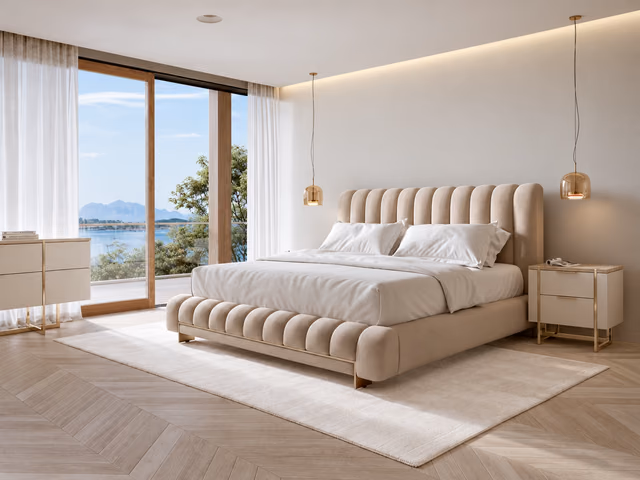 Well Balanced Bed by Caracole