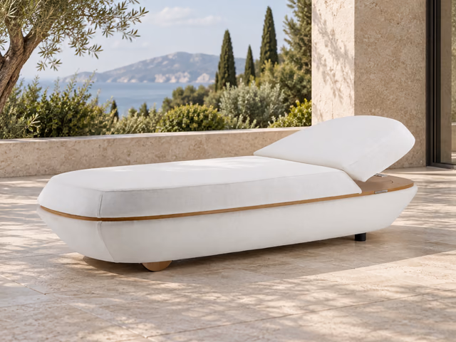 Orizzonte Sunbed Chaise Lounge by Reflex