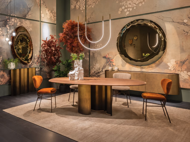 Papelito Wood Dining Table by Cattelan Italia