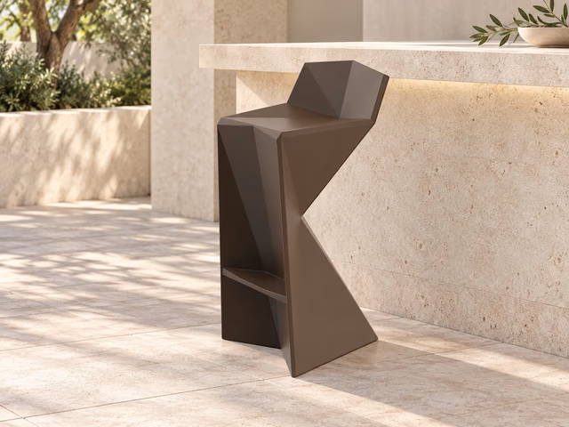 Vertex Bar Stool by Vondom