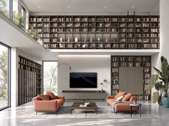 Atlante Bookcase AT207 by Tomasella