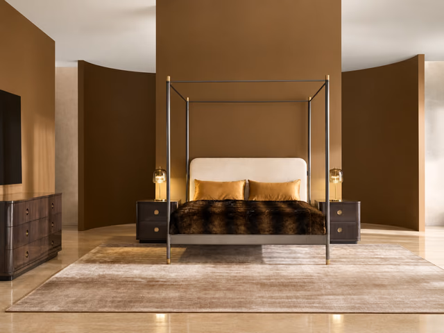 Campaign Bed by Caracole