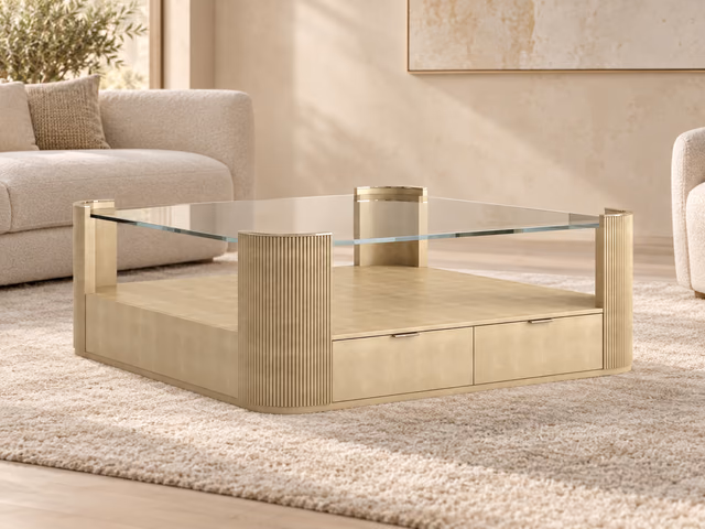 Love Square Cocktail Table by Caracole