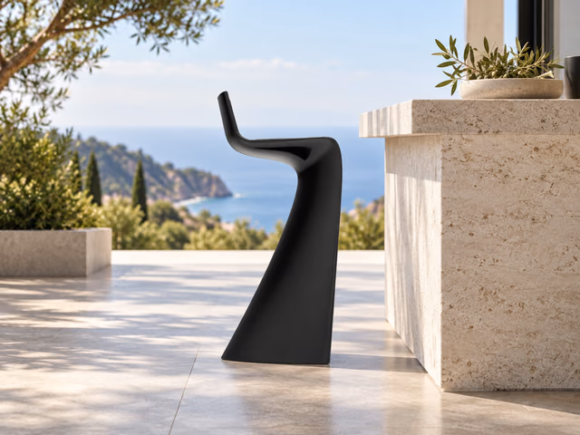 Wing Bar Stool by Vondom