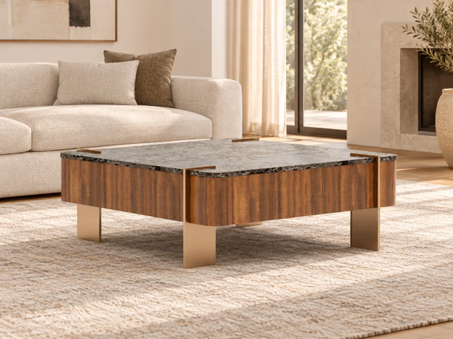 Altura Square Cocktail Table by Caracole