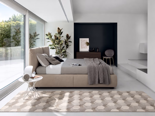 Magenta Bed by Calligaris