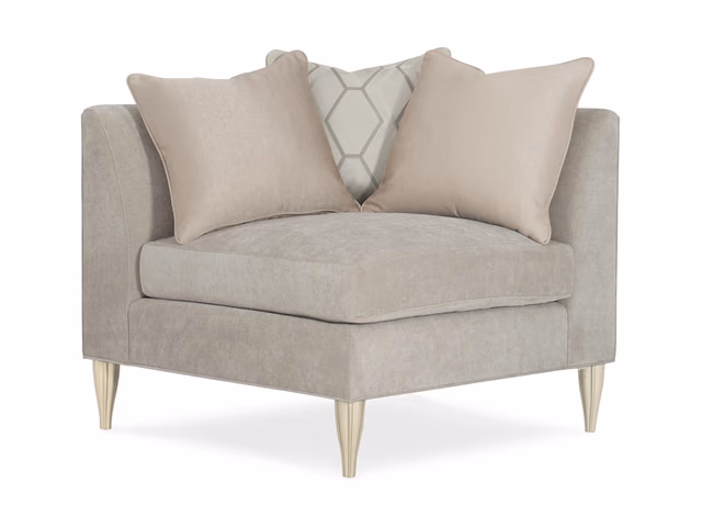 Fret Knot Corner Sofa Module by Caracole