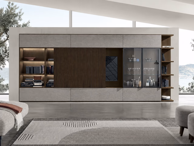 Atlante Bookcase AT211 by Tomasella
