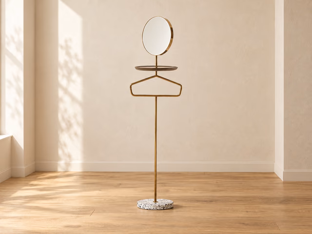 Contralto Valet Stand with Mirror by Pianca