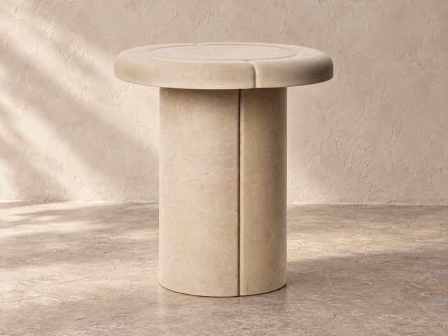 Alder Side Table — Sand by Mater