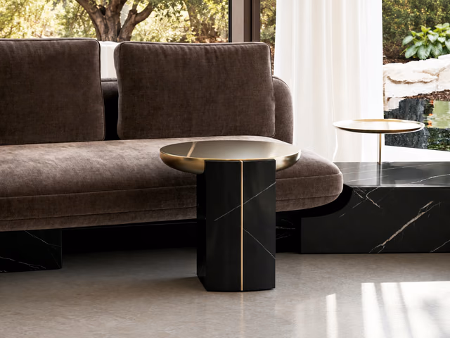 Overlap Side Table by Caracole