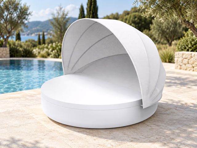Ulm Round Daybed by Vondom