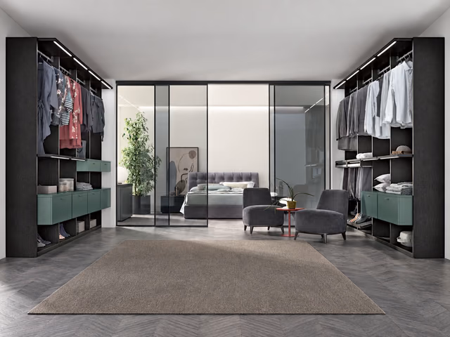 Doxa Walk-In Closet DO201 + DO202 by Tomasella