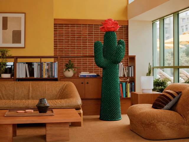 Fiore di Cactus Coat Rack by Gufram