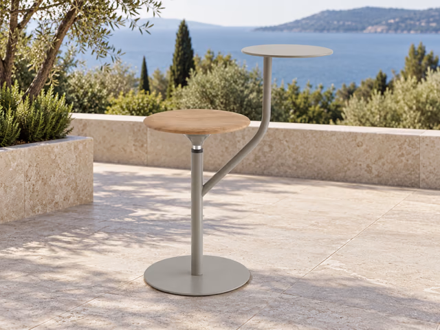 Aaron ES436 Outdoor Stool by LaPalma