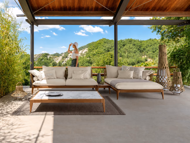 Cruise//Teak 160 × 90 Coffee Table by Talenti