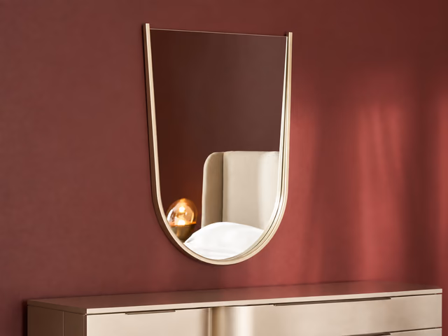 Oblique Mirror by Caracole
