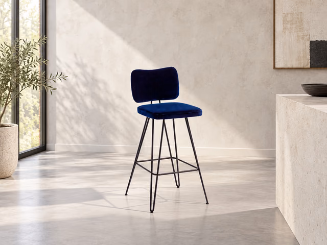 Overdyed Stool by Moroso