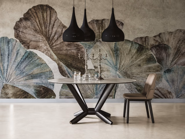 Planer Keramik Round Dining Table by Cattelan Italia