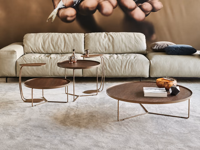 Billy Wood Coffee Table by Cattelan Italia