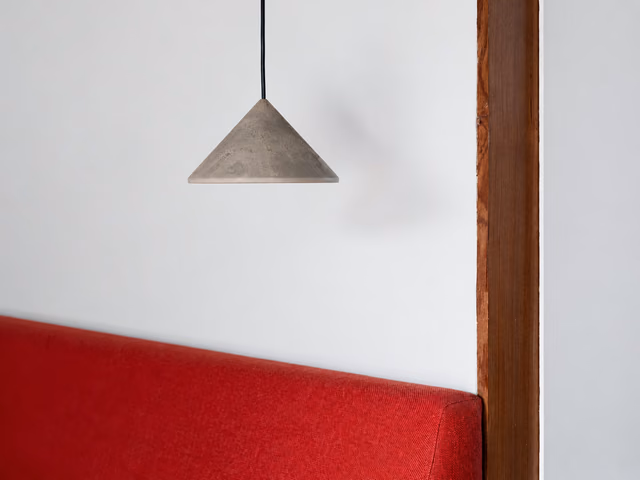 Terra Pendant — Coffee Waste Light by Mater
