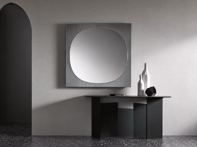 Bands Wall Mirror by Tonelli