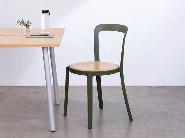 On & On Chair, Plywood Seat by Emeco