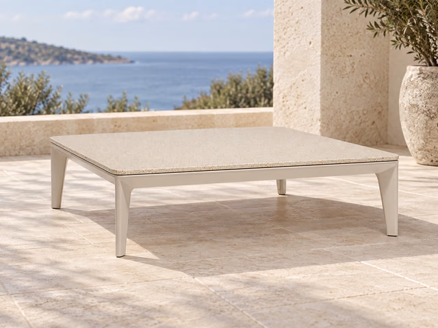 Pasadena Coffee Table 100 × 100 × 28 by Vondom