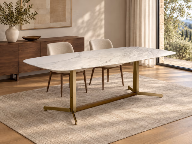 Campus Dining Table by Natuzzi Italia