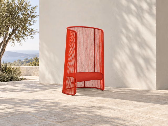 Husk Outdoor Armchair by Moroso