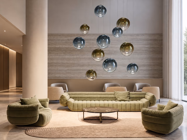 Non Random Pendant Lamp by Lodes