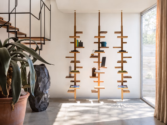Adelaide Wood Bookcase by Mogg