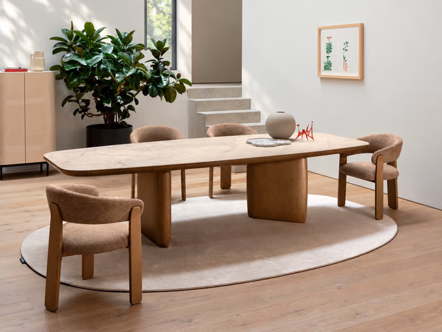Riverstone Dining Table CS4167-FB-A-200 by Calligaris