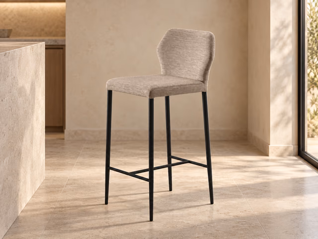 Angle Bar Stool by Peressini Casa