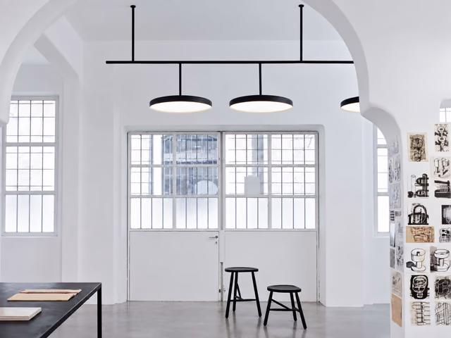 Infra-Structure Suspension Panel Ø600 by Flos