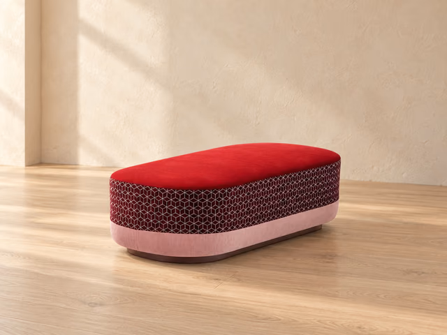 Juju Ottoman Bench by Moroso
