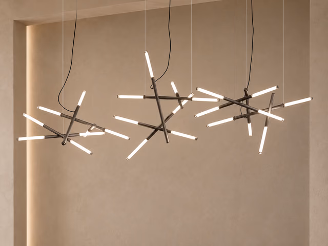 Willow Cross Pendant Lamp by Sovet