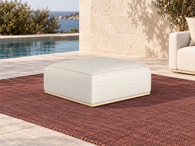 Scacco Square Ottoman by Talenti