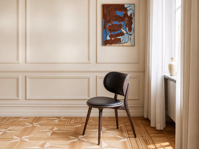 The Dining Chair — Sirka Grey Stained Oak by Mater