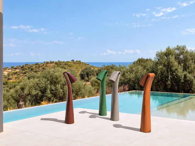 Swan Floor Lamp L by Talenti