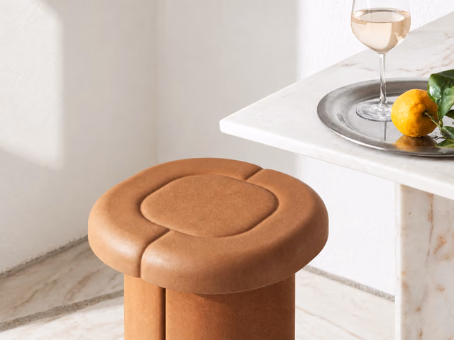Alder Stool — Terracotta by Mater