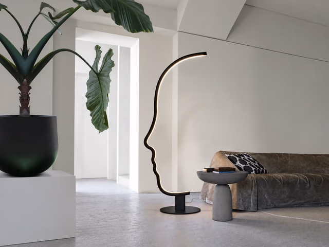Vis a Vis Floor Lamp by Mogg
