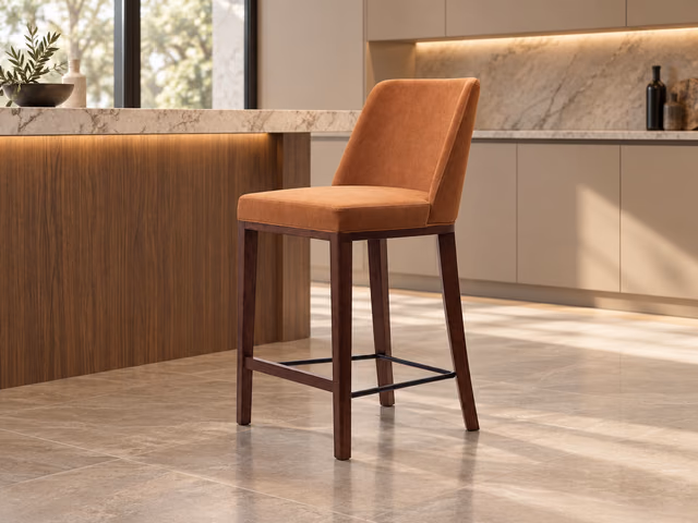 Cora Basso Stool by Peressini Casa