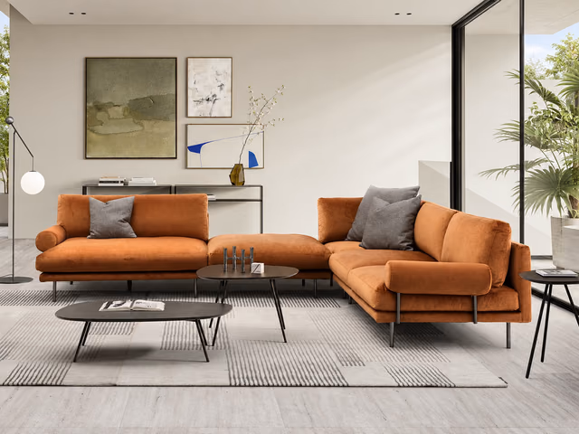 Mies Roll Sofa by Calligaris