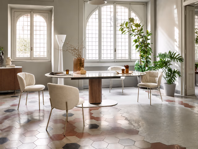 Cameo Dining Table CS4124-FE-200 by Calligaris