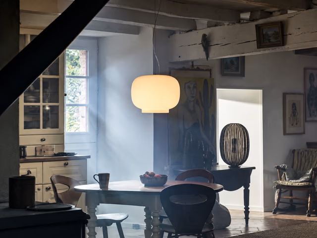 Chouchin 1 Bianco Pendant Lamp by Foscarini