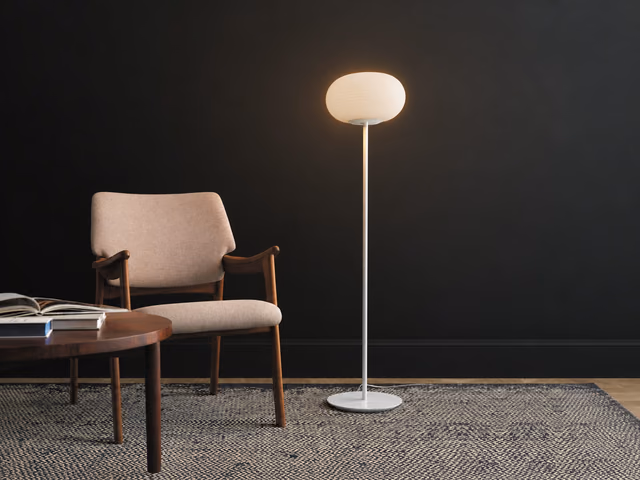 Bianca Floor Lamp by Fontana Arte