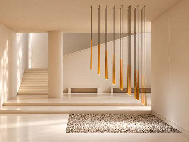 Slim Pendant Lamp by Vibia