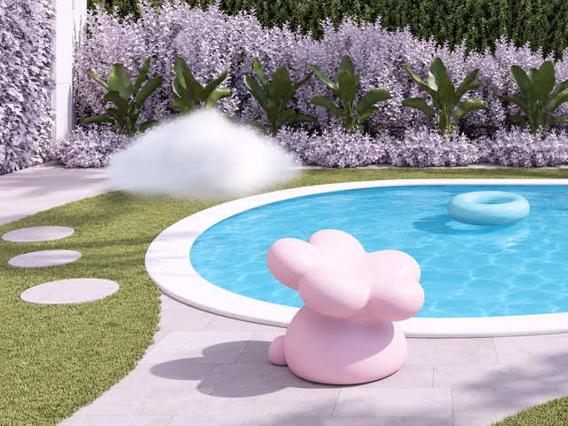 Flowie Seat by Gufram